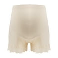 thumbnail image 2 of Fengqque Maternity Pants High Waist Support Comfortable Pregnant Lace Thin High Waist Underwear Bottoming Pants Shorts, 2 of 8