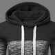 thumbnail image 5 of Jersey Casual Mujer Manga Larga Hit Color Costura Cordón Sudaderas Con Capucha De Invierno Likrtyny Mujer, 5 of 9