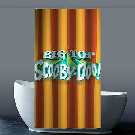 Ganma Pengpeng Scooby Doo Cartoon Shower Curtain Polyester