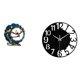 thumbnail image 1 of figurita de chuchería,Estatuilla artesanal escultura estatua de amor,Reloj de pared grande,Reloj de pared acrílico silencioso moderno,Reloj de pared grande para oficina,silencioso,fácil de, 1 of 8