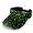 Clover, variant on Neon Paint Splatter & Triangle Pattern Breathable Sun Visor Hat for Sports Running, Adjustable Strap Open Top Sports Visor