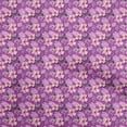 thumbnail image 1 of oneOone Polyester Spandex Purple Fabric Tropical Fabric For Sewing Printed Craft Fabric By The Yard 56 Inch Wide, 1 of 5