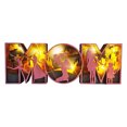 thumbnail image 1 of Luz De Letra Tallada En Madera Talla de madera hueca LED MOM DAD Letra Escultura Ornamento con luz (MOM S), 1 of 8