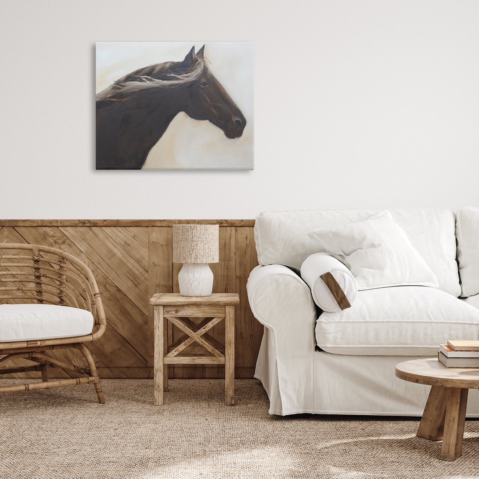 Stupell Industries The Mare In Profile Canvas Wall Art, design by Jadei Graphics