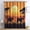 Orange Black, variant on African Blackout Curtains for Bedroom Living Room, Thermal Insulated Room Darkening Grommet Drapes, Afro Tribal Boho Ethnic Window Treatments & Home Decor, 63 Inch Drapes 2 Panel Set