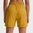 thumbnail image 5 of fatyb Women's Stretch Athletic Shorts with Zipper Pockets Lightweight Workout Athletic Running Shorts, 5 of 7