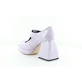 thumbnail image 7 of Circus by Sam Edelman Kay Orchid Buckle Ankle Strap Block Wedge Heel Pump Shoes (Orchid, 7.5), 7 of 7