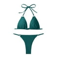 thumbnail image 5 of Bikini Set Swimwear,Women's String Bikini Sets Two Piece Ring Triangle Swimsuit Thong Bathing Suit,Sexy One Piece Swimsuit for Women(Size:S), 5 of 5