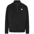 thumbnail image 2 of Women's Levelwear Black Houston Astros Camden Insignia 2.0 Quarter-Zip Jacket, 2 of 3