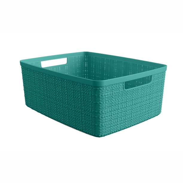 stoomboot NieuwZeeland String string Curver Jute Basket Medium, Resin Plastic Storage Bin, Aqua Slate, 4 Pack - Walmart.com stoomboot NieuwZeeland String string Curver Jute Basket Medium, Resin Plastic Storage Bin, Aqua Slate, 4 Pack - Walmart.com