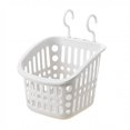thumbnail image 3 of Plastic Hanging Shower Basket with Hook for Bathroom Kitchen Storage Holder, 3 of 9