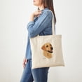 thumbnail image 5 of CafePress - L:Abrador Retriever (Yellow) Tote Bag - Unisex Canvas Tote Bag, Beige, 1-Piece, 5 of 8