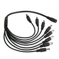 thumbnail image 2 of Adapter Cable Splitter, Power Cord Splitter, Multifunction For Residential CCTV Camera, 2 of 8