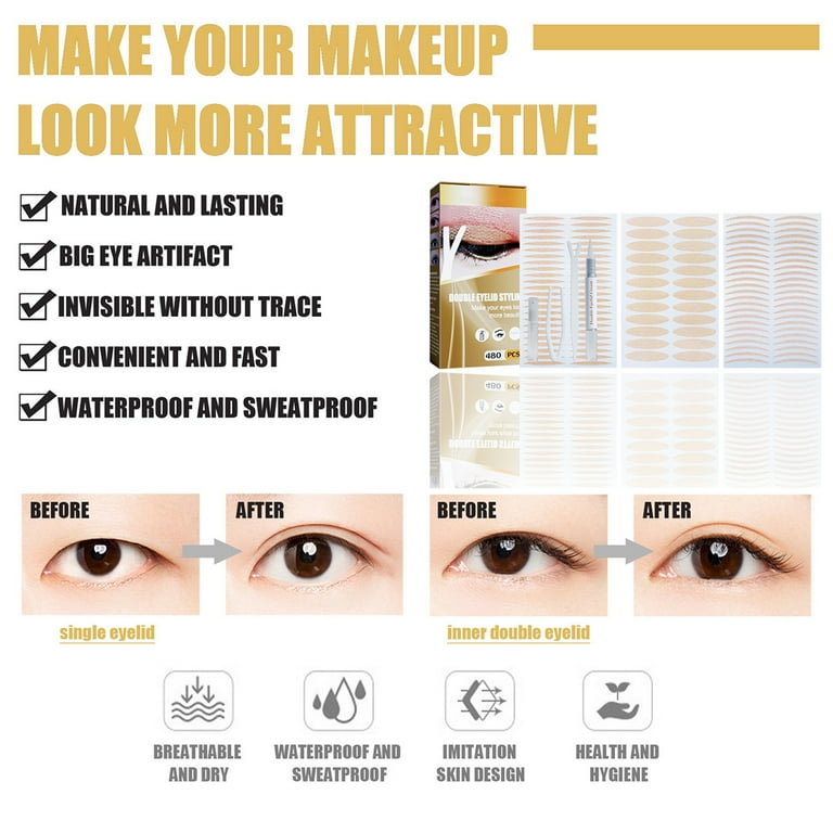 Double sided eyelid tape deals