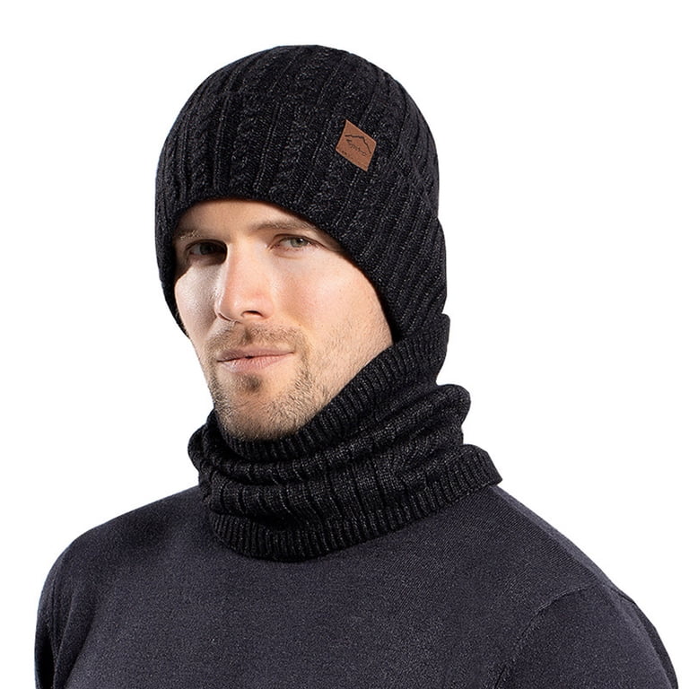 UJNDER Winter Three Piece Knitted Scarf Hat and Gloves Set  display picture 1