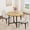 Natural wood color 800, variant on 47.2 in Compact Round Space Saving Dining Table, Small Household Kitchen Table Ideal for Breakfast Nooks Studio Apartments and Small Kitchens for Daily Family Meals Black