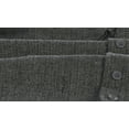 thumbnail image 2 of Gioberti Men's 5 Button Slim Fit Formal Herringbone Tweed Suit Vest, 2 of 5