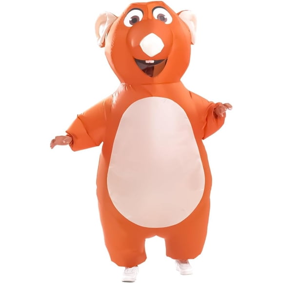 Inflatable Mouse Costume For Adult Blow Up Mouse Costume Funny Halloween Party Cosplay Costume Suit