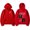 3, variant on Cazzu Inspired Double Sided Print Zip-Up Hoodie - Unisex Oversized Hip Hop Casual Fall/Winter