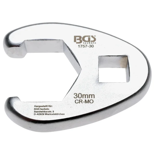 Llave Abierta Hexagonal 1/2' 30 MM BGS 1757-30