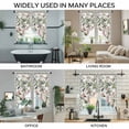 thumbnail image 3 of Pink Spring Floral Swag Valances for Windows 2 Pack, Kitchen Window Curtains 36 Inch Length, Elegant Pastoral Flowers Birds Watercolor Privacy Swag Curtains for Living Room/Bathroom 36"x36", 3 of 8