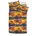 thumbnail image 1 of Juego de cama Pt010 con estampado de palmeras, 1 of 5