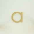 thumbnail image 3 of Package of 1, 6 Inch X 3/4" Thickness MDF Letter a in The Century Gothic Font, Thick, Lower Case for Art & Craft Project, Made in USA, 3 of 4
