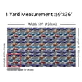 thumbnail image 3 of Homewish Racing Car Fabric by the Yard 3 Yard,Teens Extreme Sport Sewing Fabric,Blue Orange Purple Room Decor Fabric by the Yard For Boys,Luxury Bedroom Decor, 3 of 6