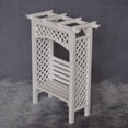 MIRROR 1/12 Scale Grape Trellis Vine Shelf Model Dollhouse Miniature