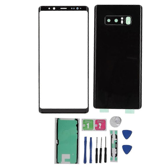 unique Mobile Phone Glass Outer Screen Battery Back Cover Rear Shell for Samsung Note8 /N950