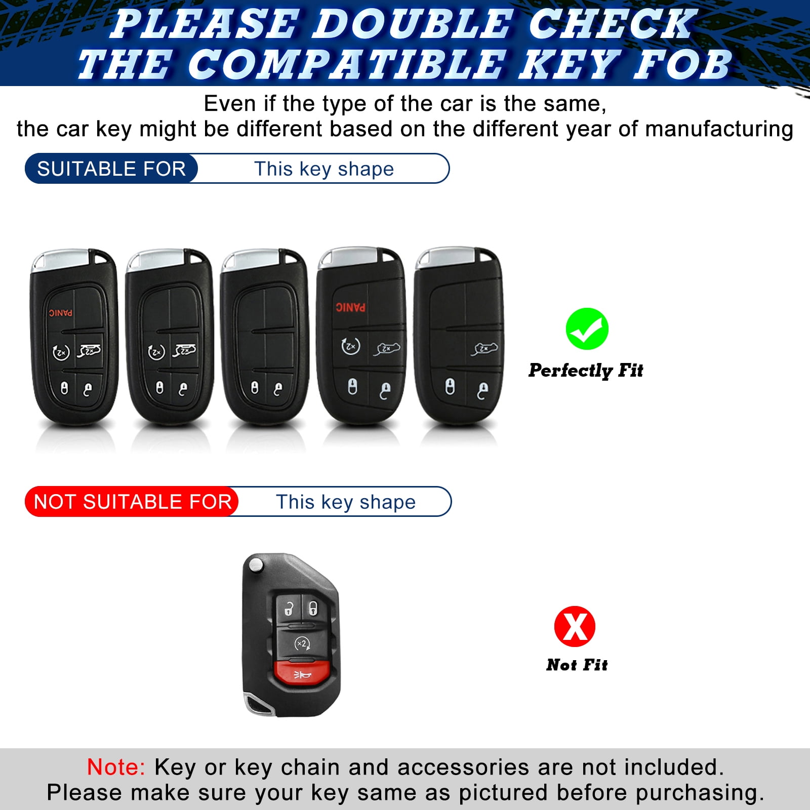 1X Rose Gold Keyless Remote Soft TPU Key Fob Cover Case for