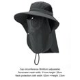 thumbnail image 2 of Ajustable Boonie Sun Hat Mujeres Hombres Deportes al aire libre Sun Protector Mascarilla Pesca Senderismo Entrenamiento Transpirable Bucket Cap, 2 of 9
