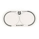 thumbnail image 2 of Parche para bombo doble, parches de bombo, accesorio de bombo, herramienta protectora de percusión Doble Pedal Blanco, 2 of 9