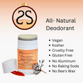 thumbnail image 3 of All-Natural Deodorant No Aluminum, No Baking Soda: Blaque Lavender & Armpit Detoxing Combo by Skinsational Scents, 3 of 8