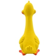 Dog Squeaky Chew Toys For Aggressive Chewers Large Breed Tough Durable Natural Latex Duck Interactive Toy For Puppy Medium Dog