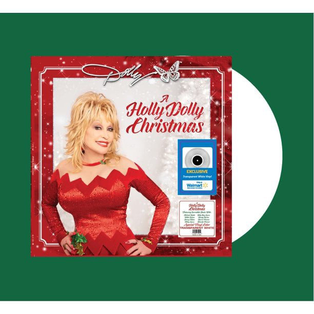 Dolly Parton Signed HOLLY DOLLY CHRISTMAS album. 
