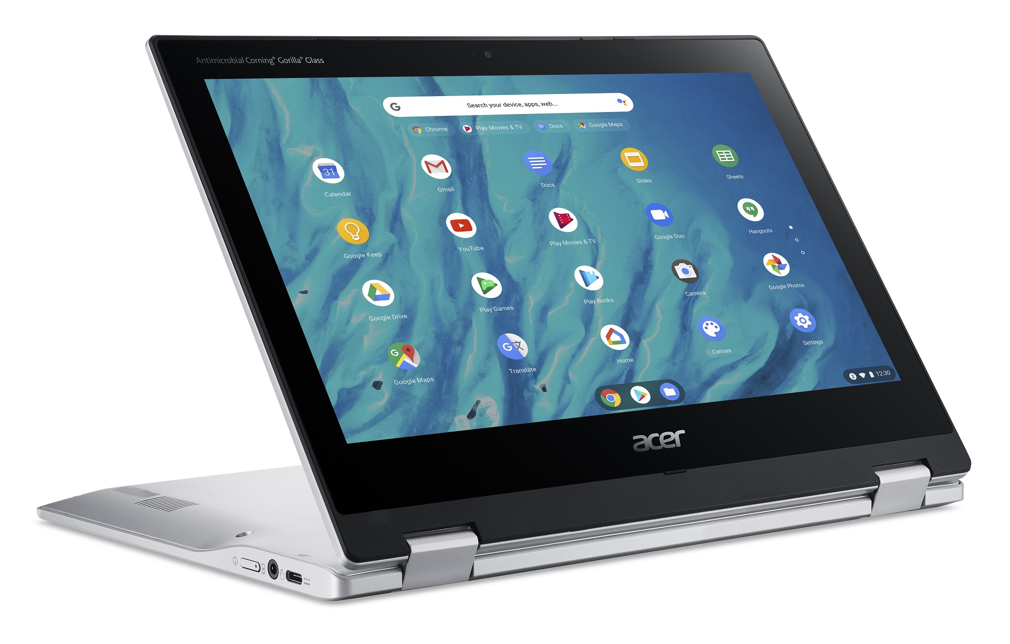 Acer Spin 311 11.6" Touchscreen MediaTek MT8183C 4GB/32GB Chromebook - Silver - CP311-3H-K3WL - image 2 of 12