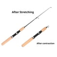 thumbnail image 5 of Ice Fishing Rod, 29.5 inch Portable Mini Fiber Glass Telescopic Winter Fishing Rod, 5 of 8
