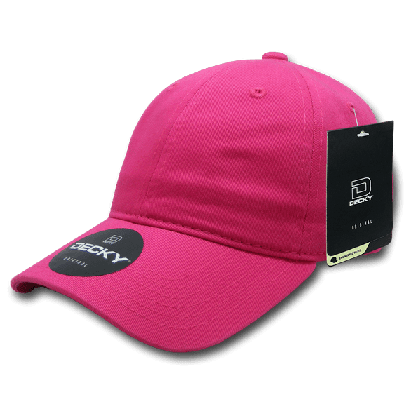 Women's Relaxed Washed Cotton Cap,H Pink