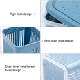 thumbnail image 3 of HLONK Berry Keeper Box for Fridge  Keep Berry Fresh for 20 Days  Refrigerator Produce Saver Food Storage Containers  Blue  Large, 3 of 5