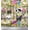 Olive Green, variant on Soimoi Velvet Fabric Stripe,Donut & Puppies Face Dog Printed Fabric 1 Yard 58 Inch Wide