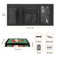 thumbnail image 6 of Chririnla Christmas Pattern Portable Kids Trifold Wallet, Polyester Trifold Card Wallet Dustproof Trifold Pouch for Travel Shopping, 6 of 6