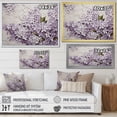 thumbnail image 4 of Designart "Melody Of Blooming Lilacs VI" Lilacs Floater Framed Canvas Prints, 4 of 5