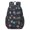 Pioneer Flower Floral Print Pattern-2, variant on Pioneer Flower Floral Print Pattern 17" School Backpacks for Teens,Waterproof Oxford Fabric,S-Shape Padded Straps for School,Travel,Hiking,Camping