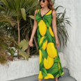 thumbnail image 3 of Delicious Lemon Vestido Sin Mangas Para Mujer, Traje De, Ropa De Cumpleaños, Verano, 3 of 5