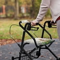 thumbnail image 4 of HELLHERO Removable Rollator Walker Seat Back Covers Walker Rollator Seat Back Cover Rabbit Flowers for Elder Waterproof Stretchable Material, 4 of 7