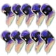 thumbnail image 3 of 10 unids/ Irons Headcover Set, Head Cover con gran número número negro shamjiam Cubierta de cabeza de hierros de golf, 3 of 9