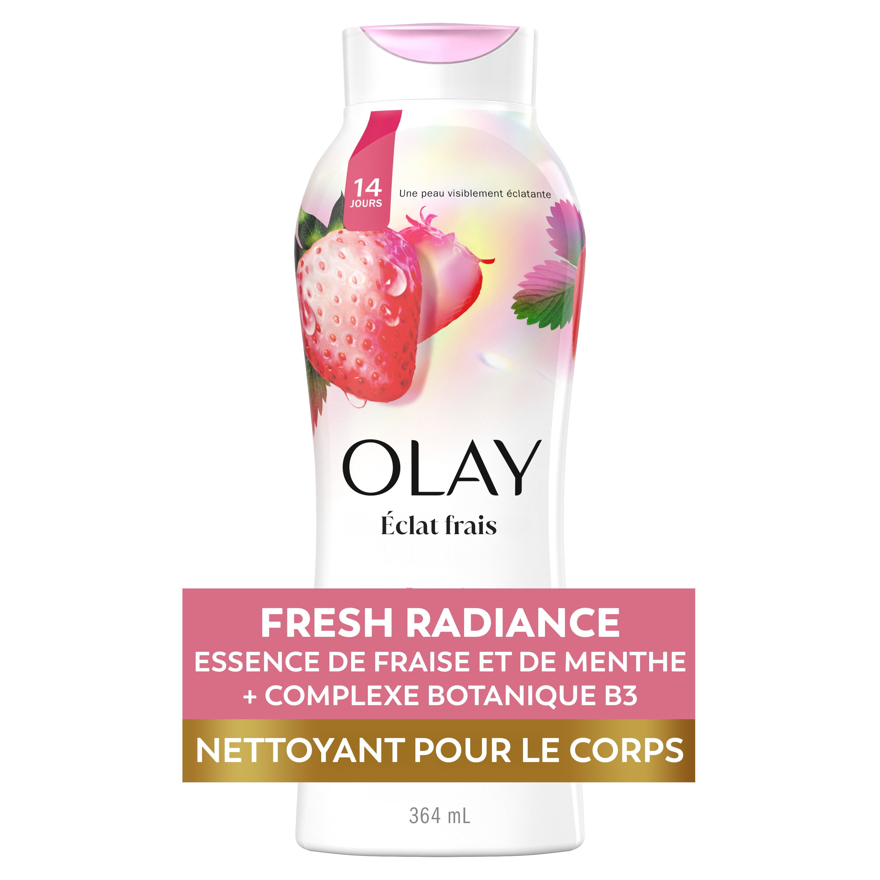 Nettoyant pour le corps Olay Fresh Outlast Fraise blanche et menthe