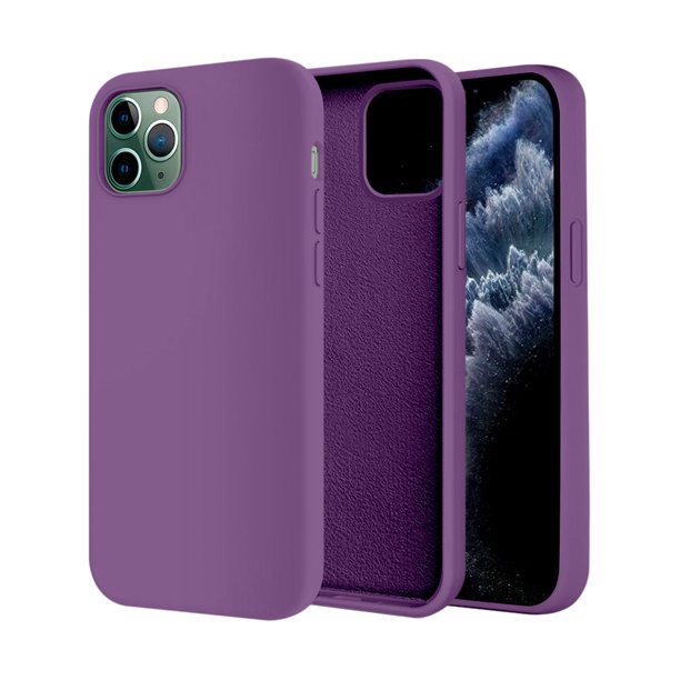 Funda de Protección para iPhone 11 Pro - Sovico - Silicón con Forro de Microfibra