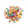 thumbnail image 1 of 200Pack Round Crackle Beads 8mm Handcrafted Bead DIY Jewelry Sewing Craft, 1 of 8